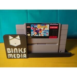 Super Buster Bros. (Super Nintendo SNES, 1992) Authentic Cart Only Tested Works